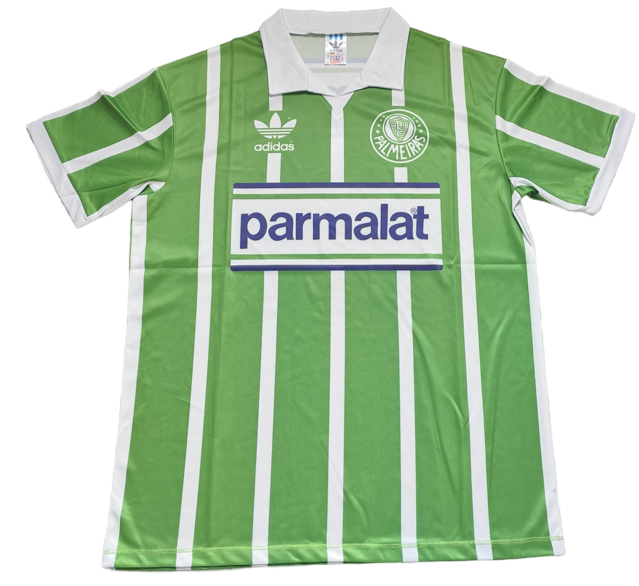 Palmeiras 1993-1994 football shirt home Parmalat Adidas