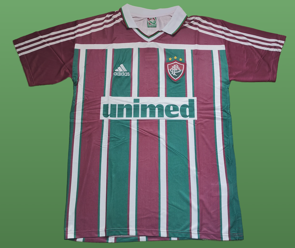 Fluminense 2002-2003 football shirt home Unimed Adidas