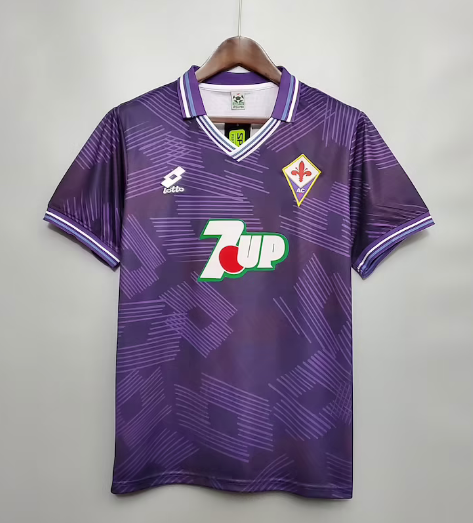 Fiorentina 1997 home shirt short sleeved 7UP