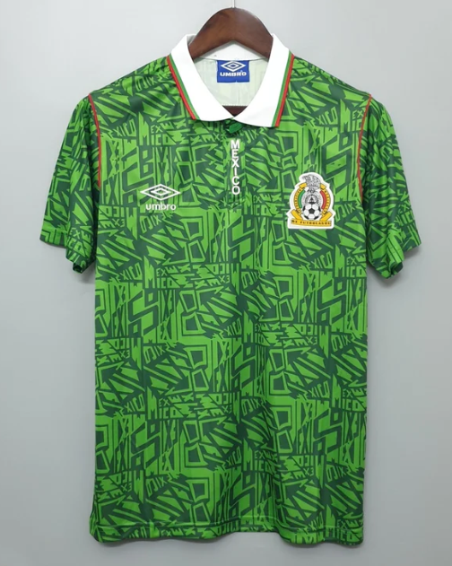 Mexico 1992-1994 world cup home shirt