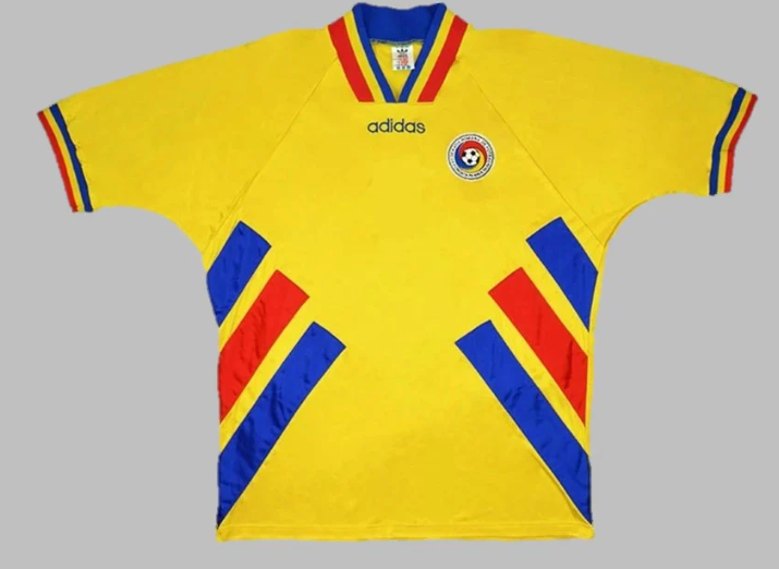 Romania 1994 world cup home shirt