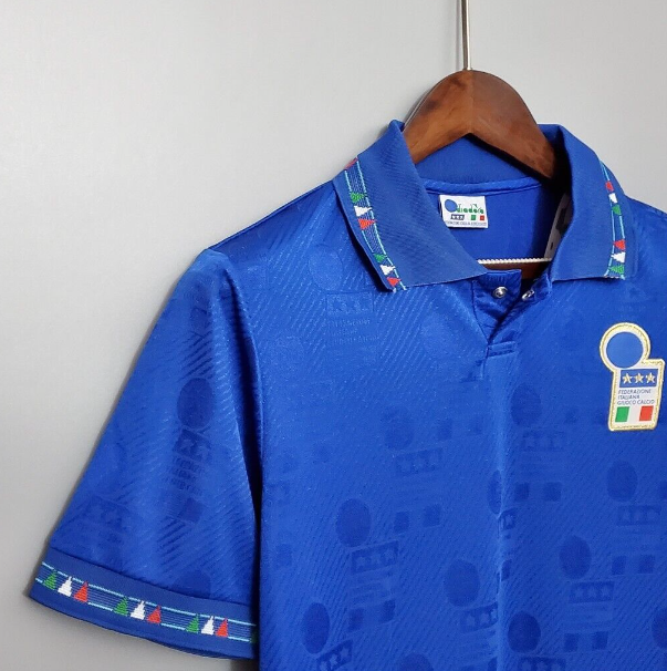 Italy 1990 world cup home shirt