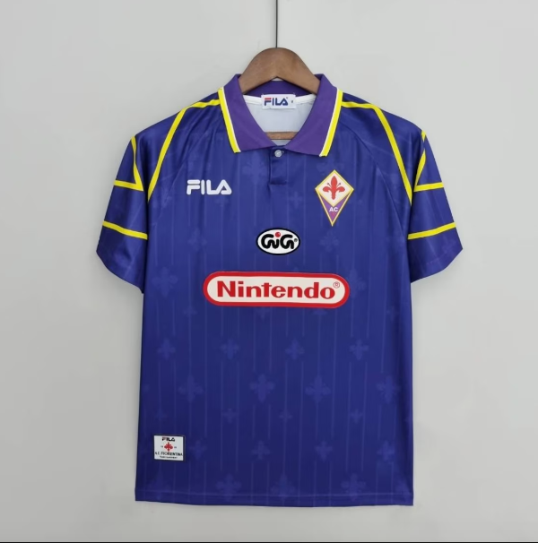 Fiorentina 1997-1998 home shirt Nintendo