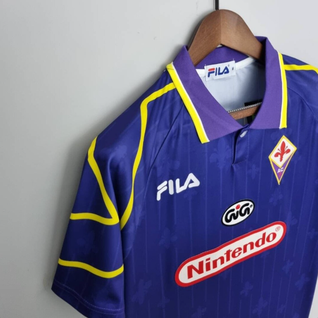 Fiorentina 1997-1998 home shirt Nintendo