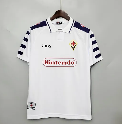 Fiorentina 1998-1999 Away shirt short sleeved
