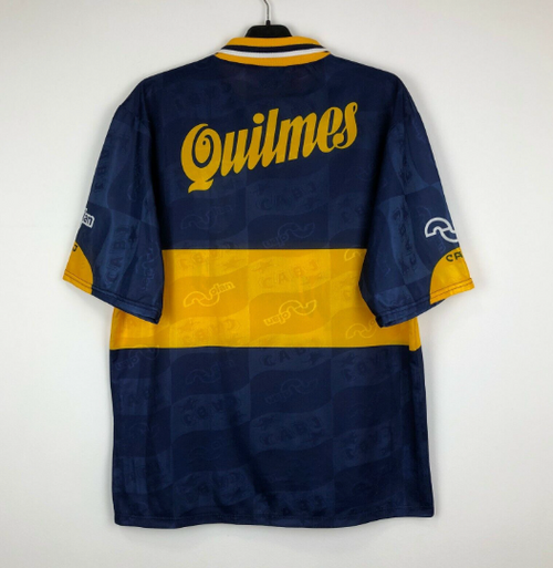 Boca Juniors 1996-1997 home shirt Quilmes