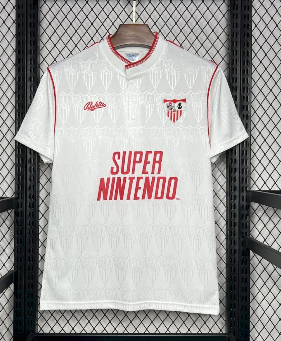 Sevilla 1991-1992 home football shirt Super Nintendo