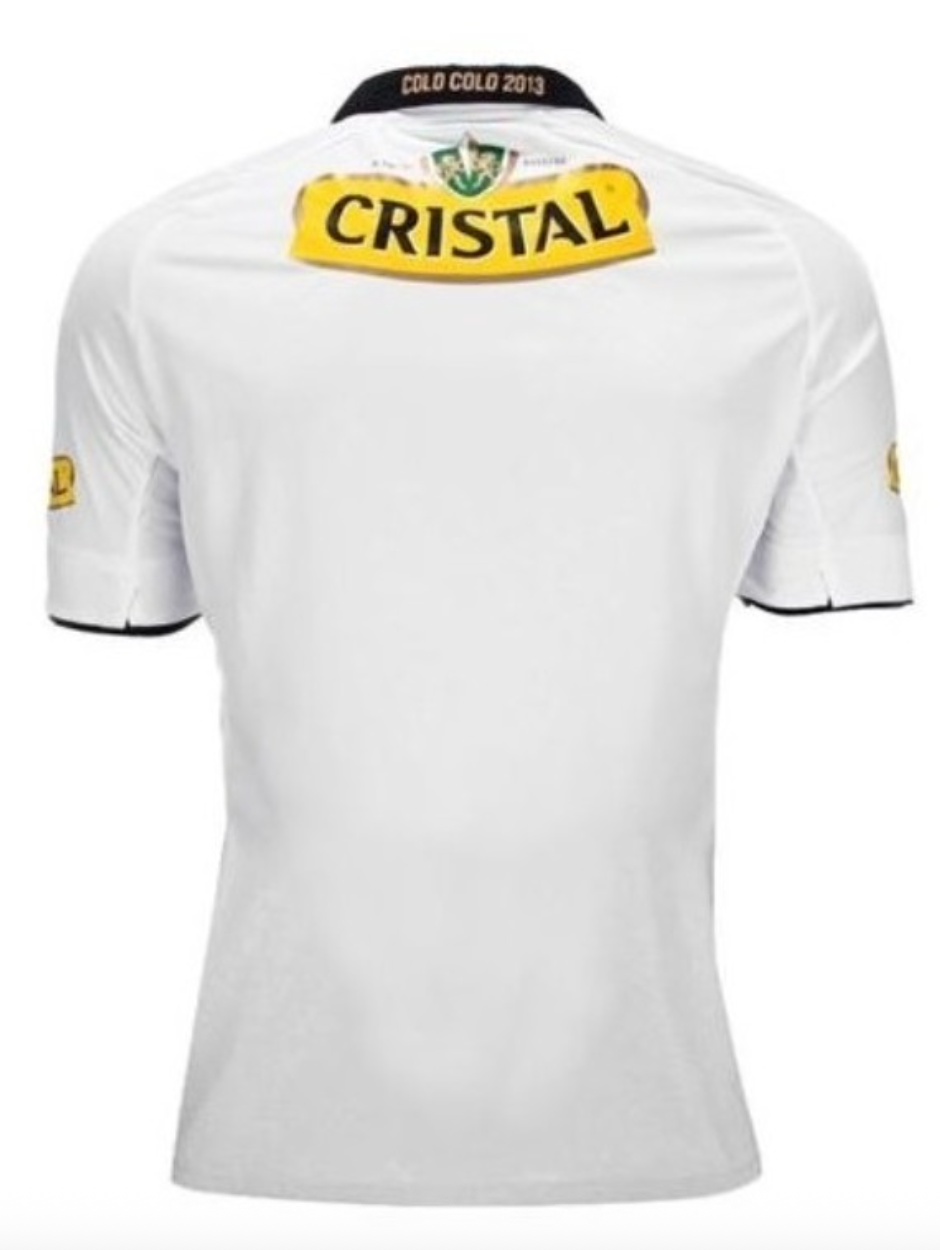 Colo Colo 2013 football shirt home Cristal Cerveza
