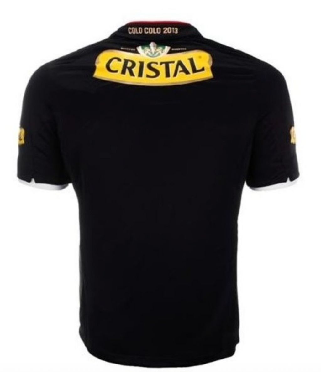 Colo Colo 2013 football shirt away Cristal Cerveza