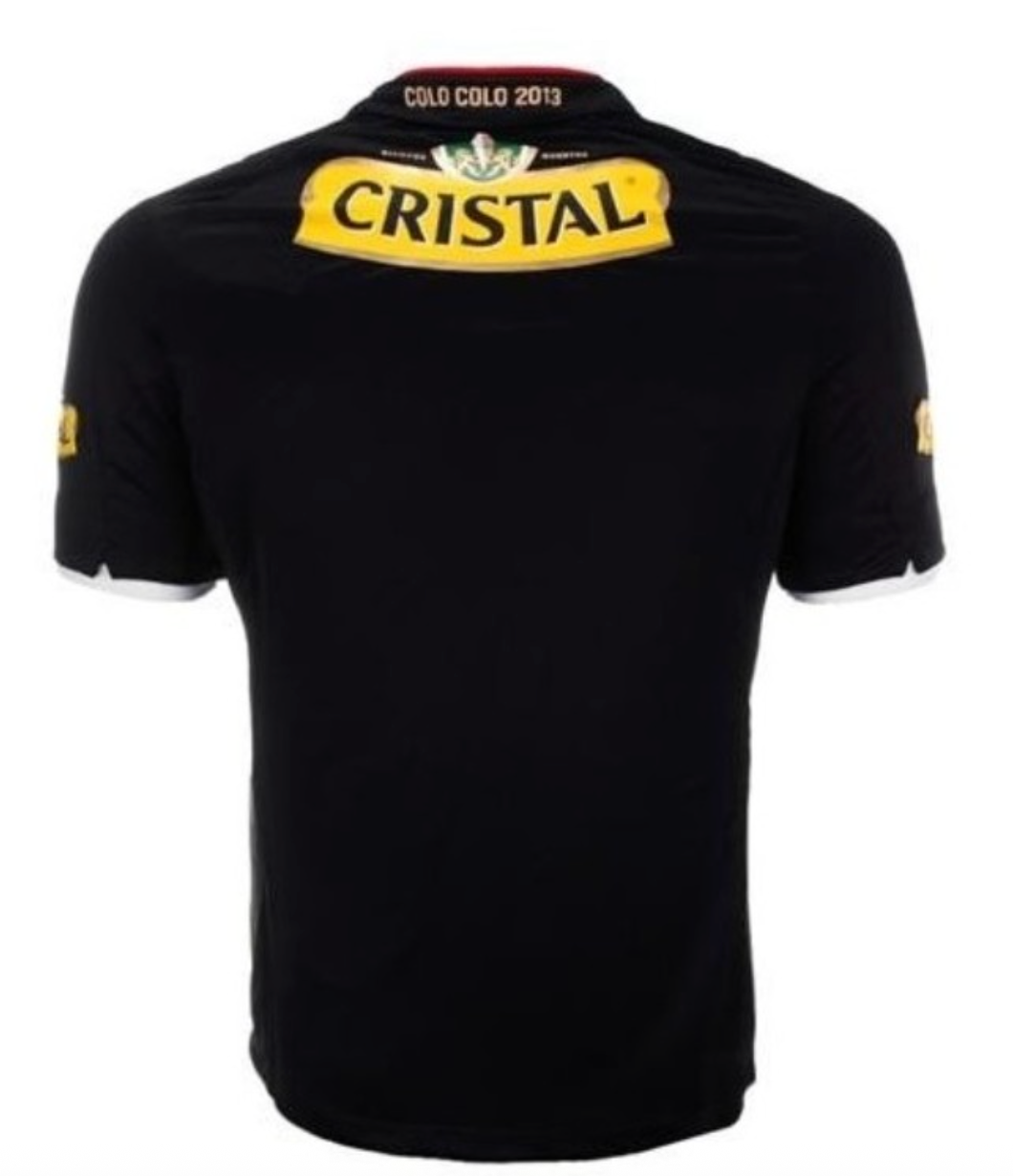 Colo Colo 2013 football shirt away Cristal Cerveza