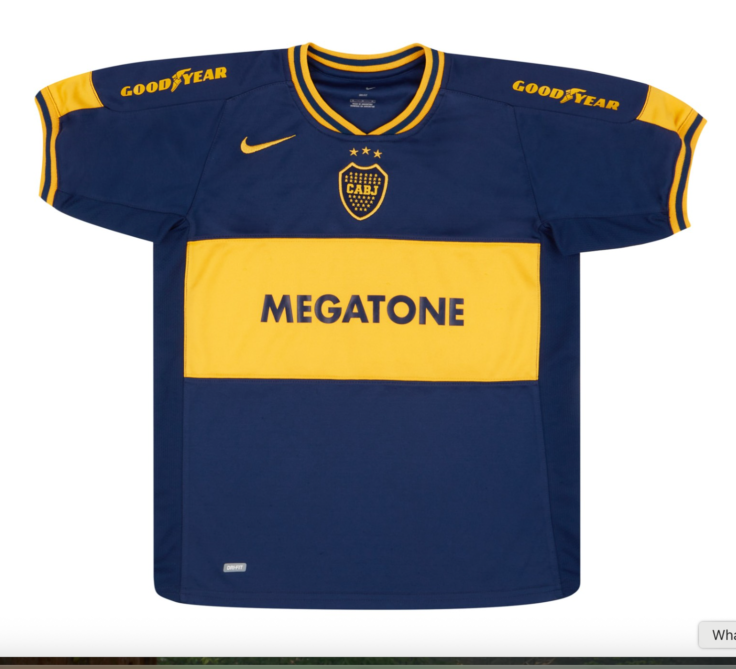 Boca Juniors 2006-2007 home shirt Megatone