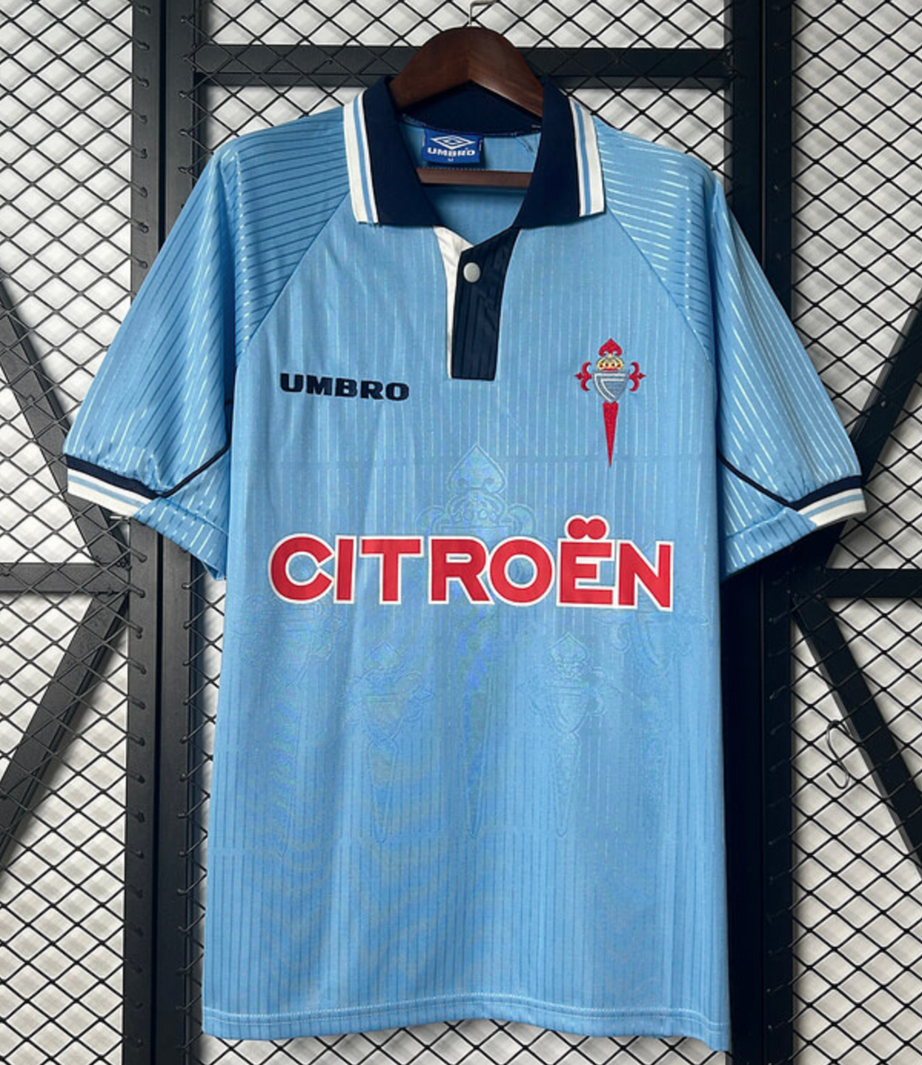 Celta Vigo 1997-1998 home football shirt