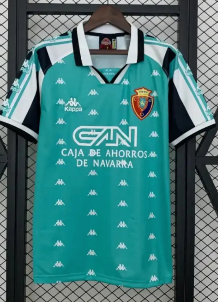 CA Osasuna 1995-1997 Away football shirt Caja De Ahorros