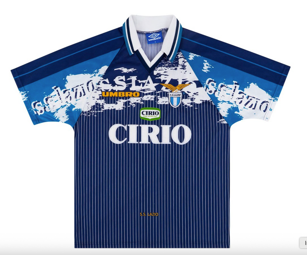 Lazio 1996-1997 3rd Third Kit shirt Cirio