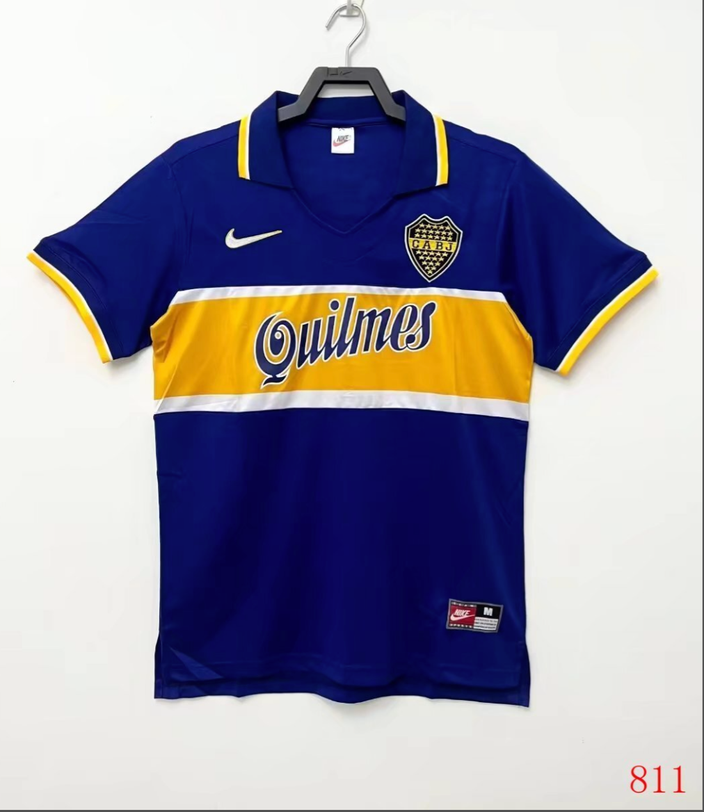 Boca Juniors 1997-1998 home shirt Quilmes
