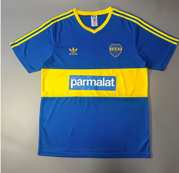 Boca Juniors home 1992 parmalat shirt