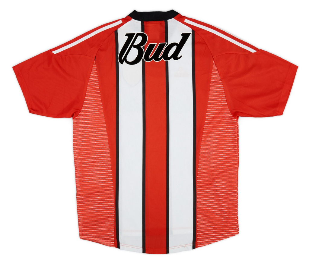 River Plate 2003-2004 home shirt Budweiser