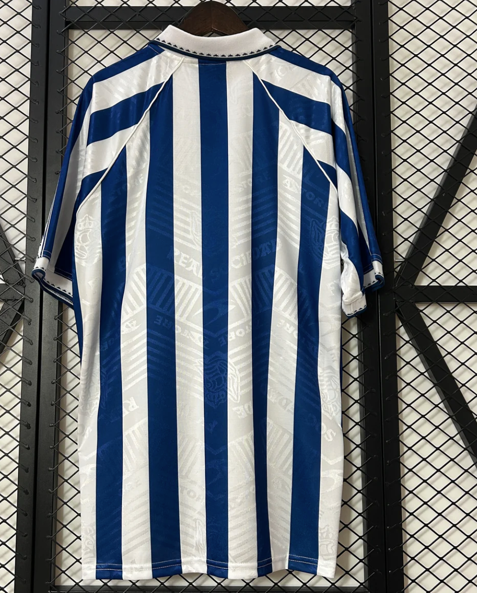 Real Sociedad 1994-1995 home football shirt Bankoa