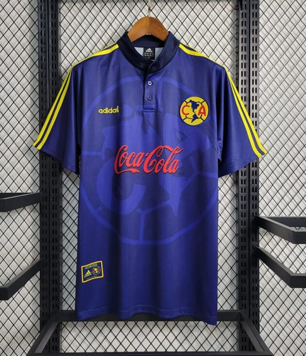 Club America 1997-1998 Coca-Cola Away shirt