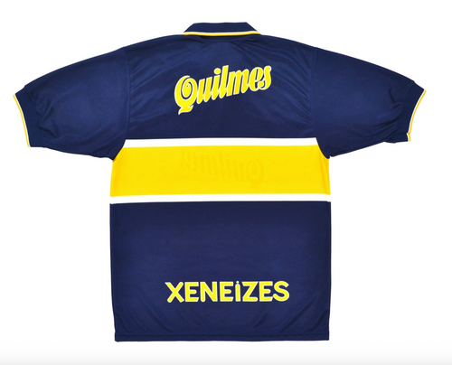 Boca Juniors 1997-1998 home shirt Quilmes