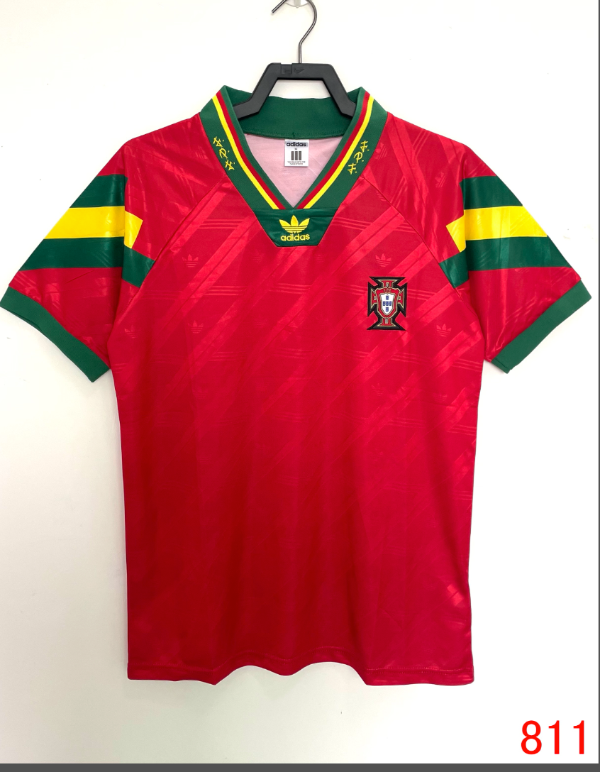 Portugal 1992 1994 world cup training home shirt